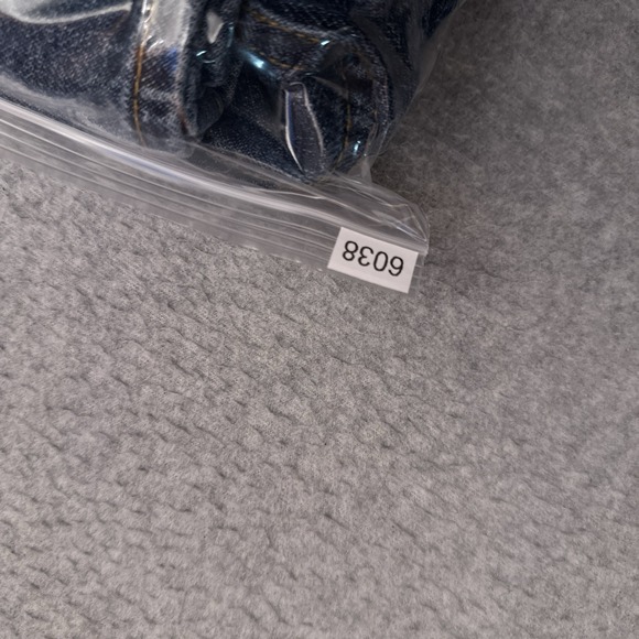 Levis 550 Jean Shorts Men 42 Relaxed Fit 10" Denim Jorts 100% Cotton Dad (Tag44) - Picture 10 of 10